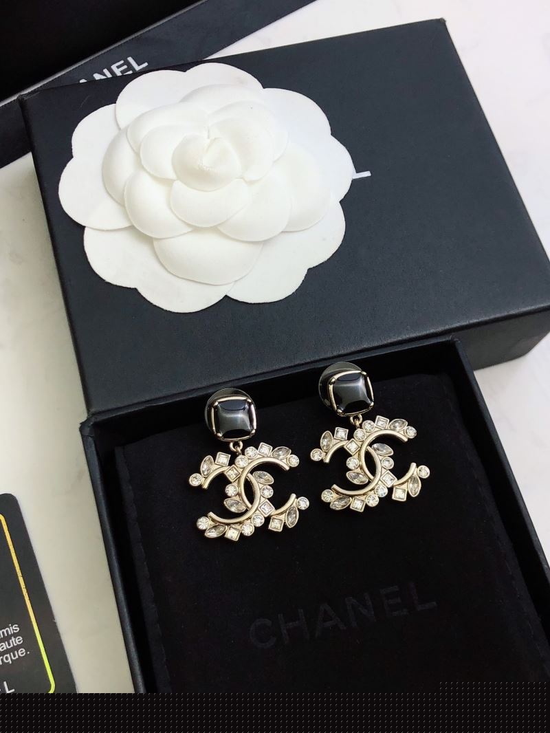 Ch*el earrings